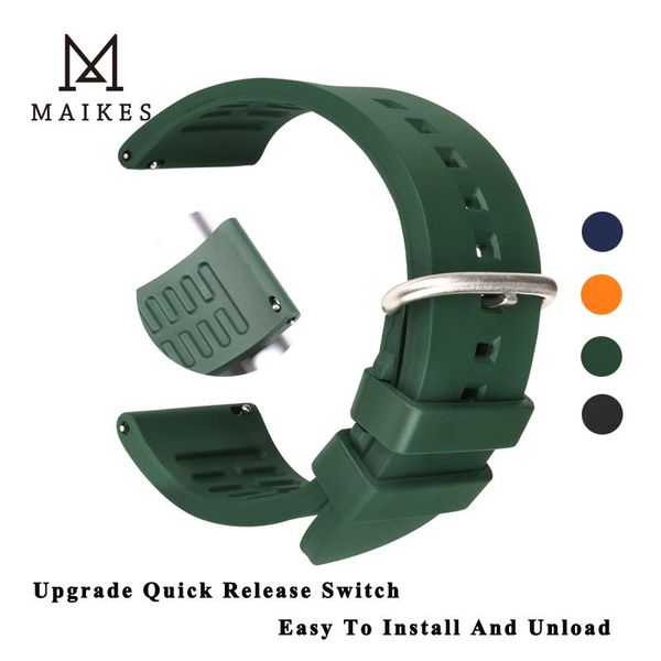 watch bands maikes 19mm 20mm 22mm 24mm silicone watchband colorful sport strap quick release rubber replacement men smart watches bracelet, Black;brown
watch bands maikes 19mm 20mm 22mm 24mm silicone watchband colorful sport strap quick release rubber replacement men smart watches bracelet, Black;brown
