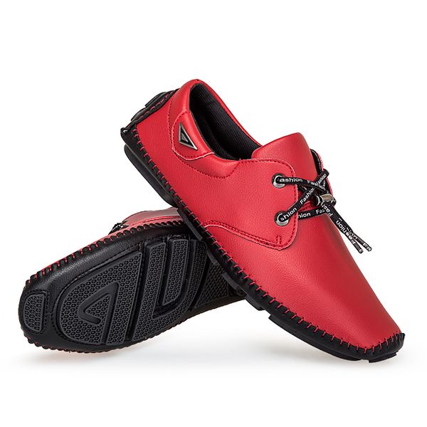 big size 38-48 red white pu leather men penny loafers driving shoes fashion trendy daily handmade mens flats moccasins
big size 38-48 red white pu leather men penny loafers driving shoes fashion trendy daily handmade mens flats moccasins