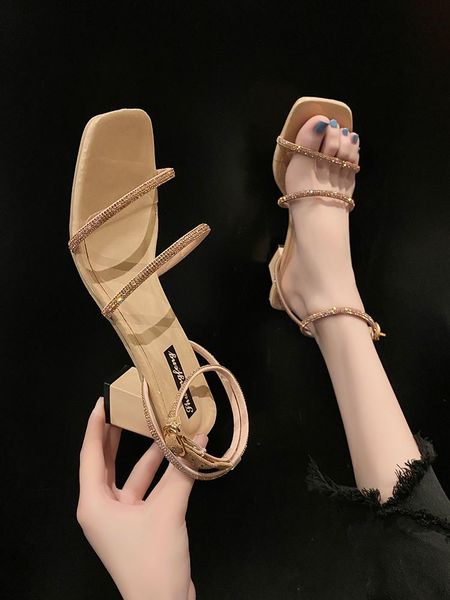 dress shoes 2021 sandals clear heels comfort for women square toe med suit female beige buckle strap two weare rhinestone block hi, Black
dress shoes 2021 sandals clear heels comfort for women square toe med suit female beige buckle strap two weare rhinestone block hi, Black