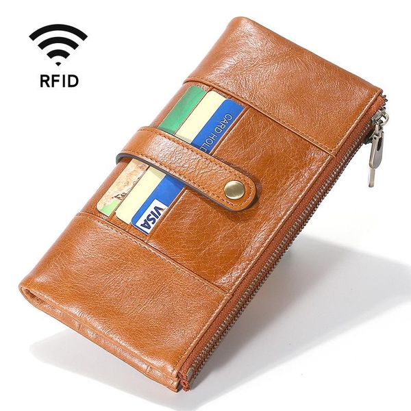 wallets 2021 rfid fashion genuine leather men wallet multi-function retro man phone purse double zipple high capacity long 45, Red;black
wallets 2021 rfid fashion genuine leather men wallet multi-function retro man phone purse double zipple high capacity long 45, Red;black