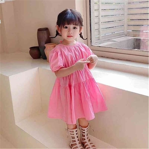 summer arrival girls fashion pink dress kids korean design dresses 210528, Red;yellow
summer arrival girls fashion pink dress kids korean design dresses 210528, Red;yellow