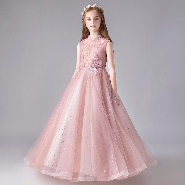 girl's dresses sequin tulle flower girl wedding long dress lace princess party pageant birthday clothing girls first communion gown, Red;yellow
girl's dresses sequin tulle flower girl wedding long dress lace princess party pageant birthday clothing girls first communion gown, Red;yellow