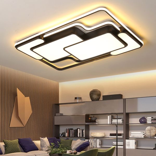 2021 new square/rectangle modern lihgts for living studyroom bed room lights black led ceiling light fixtures d0jk 
2021 new square/rectangle modern lihgts for living studyroom bed room lights black led ceiling light fixtures d0jk