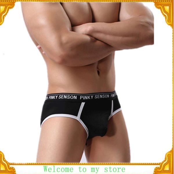 ps men's underwear low waist modal triangle oem straight ps222, Black;white