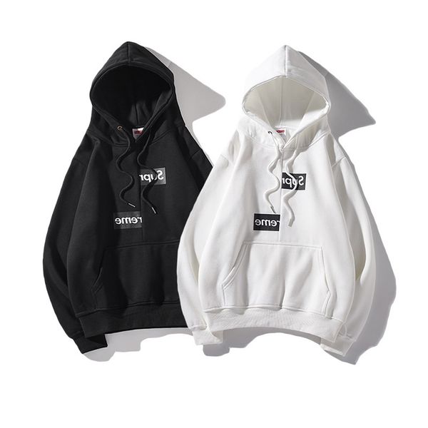 fashion star's dislocation couple's sweater european and american fashion brand loose hoodie plush sweater, Black
fashion star's dislocation couple's sweater european and american fashion brand loose hoodie plush sweater, Black
