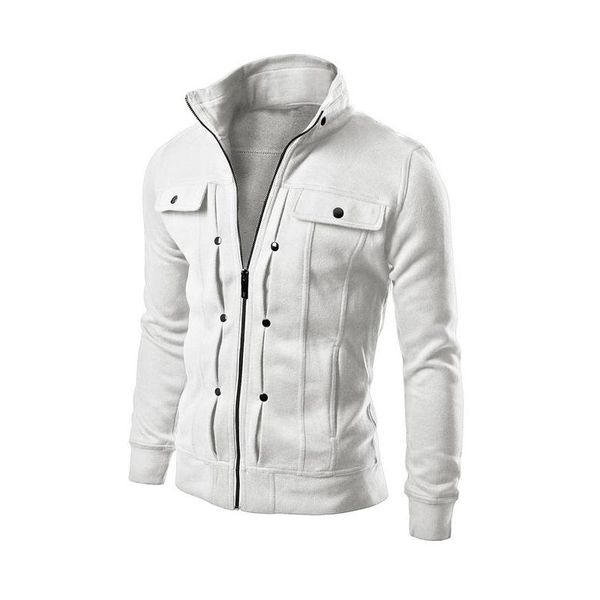 men's jackets 2021 spring men jacket casual stand collar cardigan button zipper male coat fashion solid slim sweat, Black;brown
men's jackets 2021 spring men jacket casual stand collar cardigan button zipper male coat fashion solid slim sweat, Black;brown