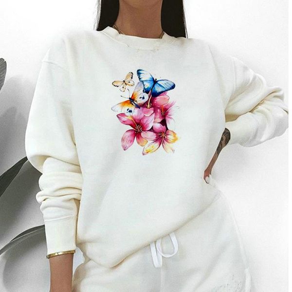 women's hoodies & sweatshirts butterfly floral women sweatshirt fashion 2021 gothic clothing long sleeve comfy russian streetwear crewn, Black
women's hoodies & sweatshirts butterfly floral women sweatshirt fashion 2021 gothic clothing long sleeve comfy russian streetwear crewn, Black