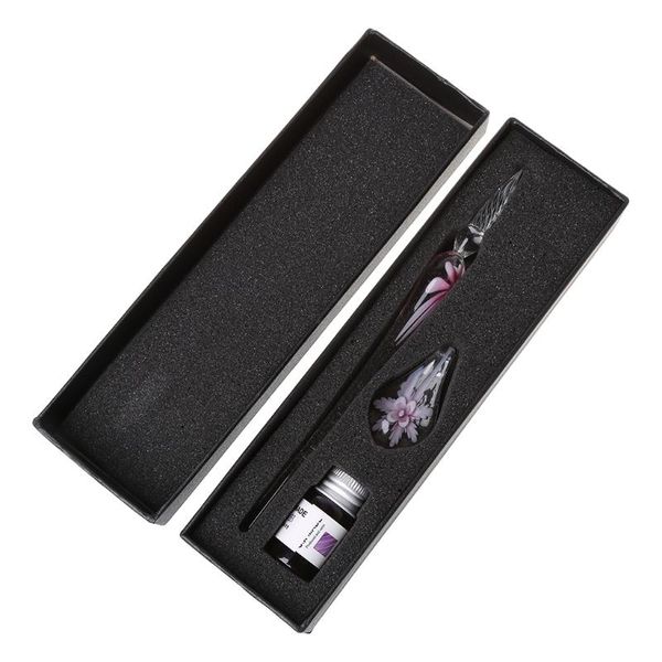 vintage handmade art elegant crystal floral glass dip pen sign ink pens gift g92e
vintage handmade art elegant crystal floral glass dip pen sign ink pens gift g92e
