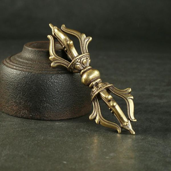 decorative objects & figurines brass retro distressed tibetan large vajra and treasure pestle ornaments 30*87cm decoration crafts 1*ornament
decorative objects & figurines brass retro distressed tibetan large vajra and treasure pestle ornaments 30*87cm decoration crafts 1*ornament