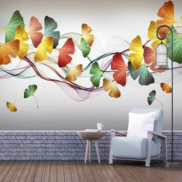 wallpapers custom self-adhesive wallpaper 3d plant ginkgo leaves modern abstract smoke lines po wall mural living room waterproof fresco
wallpapers custom self-adhesive wallpaper 3d plant ginkgo leaves modern abstract smoke lines po wall mural living room waterproof fresco