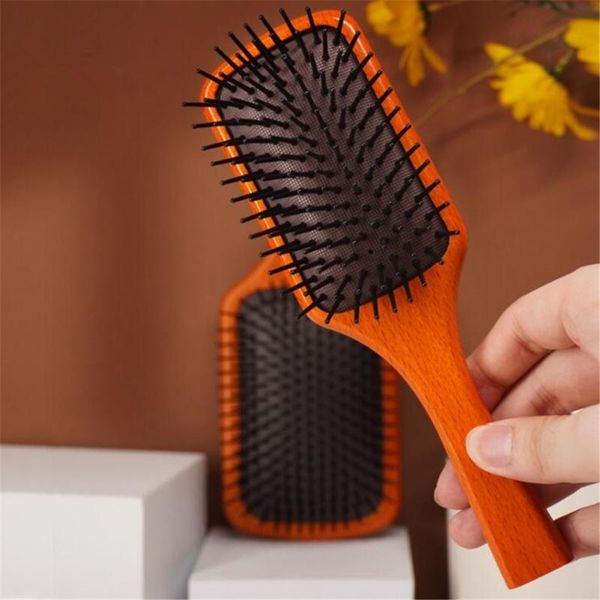 hair brushes detangling brush scalp massage wooden comb air cushion combs for curly solon barber accessories, Silver
hair brushes detangling brush scalp massage wooden comb air cushion combs for curly solon barber accessories, Silver