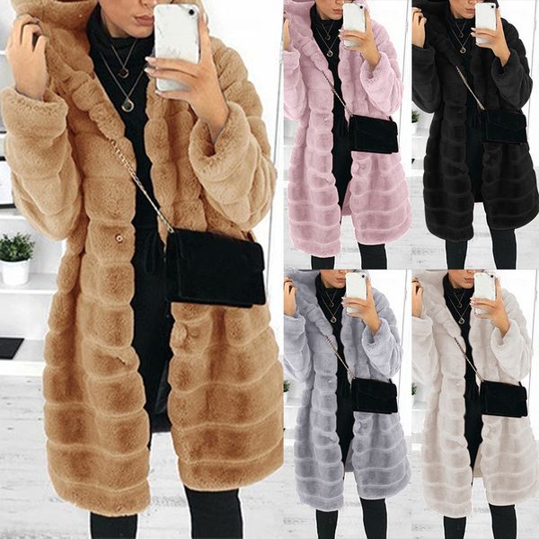 winter casual solid teddy coat women long sleeve fleece long jacket hooded lamb fur coat outerwear fourrure, Tan;black
winter casual solid teddy coat women long sleeve fleece long jacket hooded lamb fur coat outerwear fourrure, Tan;black