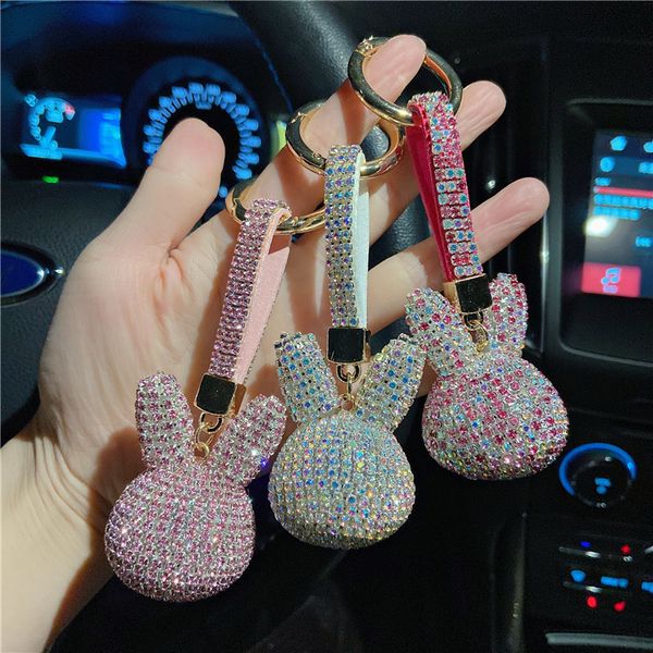 south korea can be full of diamond claw edge rabbit keychain sticking jewelry fashion car keyring chain women's gifts, Silver
south korea can be full of diamond claw edge rabbit keychain sticking jewelry fashion car keyring chain women's gifts, Silver