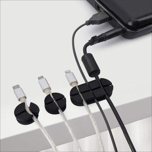 hooks & rails 3pcs cable holder silicone organizer usb winder desktidy management clips for mouse keyboard earphone headset
hooks & rails 3pcs cable holder silicone organizer usb winder desktidy management clips for mouse keyboard earphone headset