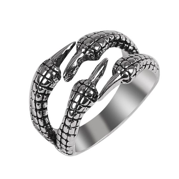 cluster rings fashion men and women domineering dragon claw ring opening adjustable zinc tune alloy men's jewelry gift, Golden;silver
cluster rings fashion men and women domineering dragon claw ring opening adjustable zinc tune alloy men's jewelry gift, Golden;silver