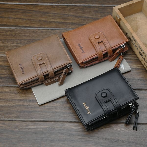 baellerry men wallet fashion short purse with coin pocket vintage zipper men purse brand male wallet pu leather card holder
baellerry men wallet fashion short purse with coin pocket vintage zipper men purse brand male wallet pu leather card holder