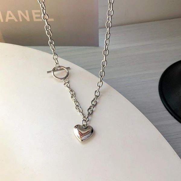pendant necklaces fashion hip-hop necklace contracted love shape choker personality street beat net red sweatshirt chain women jewelry, Silver
pendant necklaces fashion hip-hop necklace contracted love shape choker personality street beat net red sweatshirt chain women jewelry, Silver