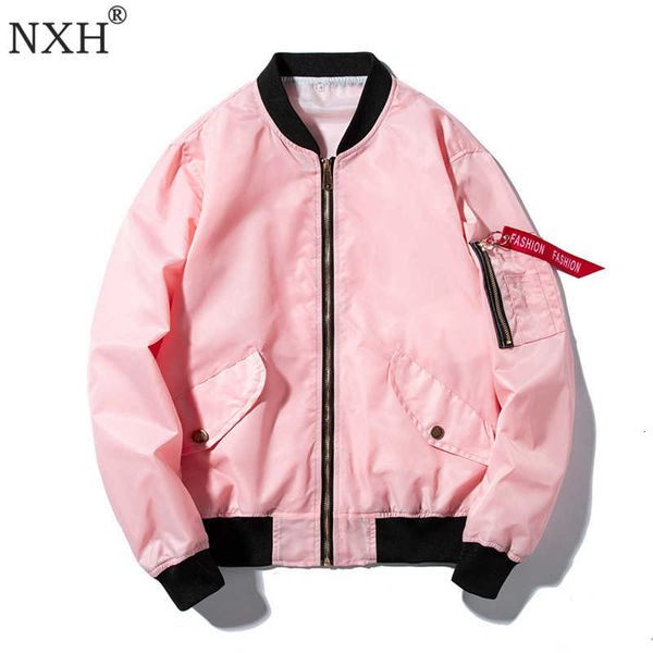 nxh thin 8 colors available couple colorful bomber jaket pink white streetwear spring and autumn baseball coat pilot jacket, Black;brown
nxh thin 8 colors available couple colorful bomber jaket pink white streetwear spring and autumn baseball coat pilot jacket, Black;brown