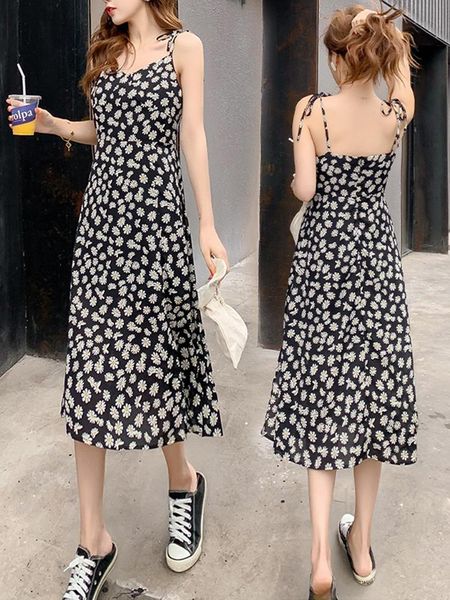 casual dresses beach style summer spaghetti strap backless floral dress v-neck strappy a-line long women with slit party, Black;gray
casual dresses beach style summer spaghetti strap backless floral dress v-neck strappy a-line long women with slit party, Black;gray