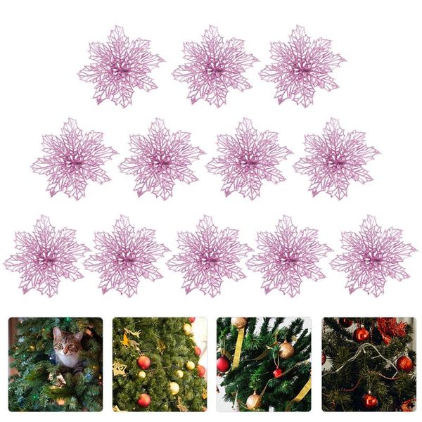 decorative flowers & wreaths 12pcs christmas flower ornaments artificial xmas adornment fake
decorative flowers & wreaths 12pcs christmas flower ornaments artificial xmas adornment fake