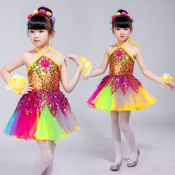 new childrens costumes childrens jazz dance sequined skirt colorful pettiskirt girls princess dance skirt, Black;red
new childrens costumes childrens jazz dance sequined skirt colorful pettiskirt girls princess dance skirt, Black;red