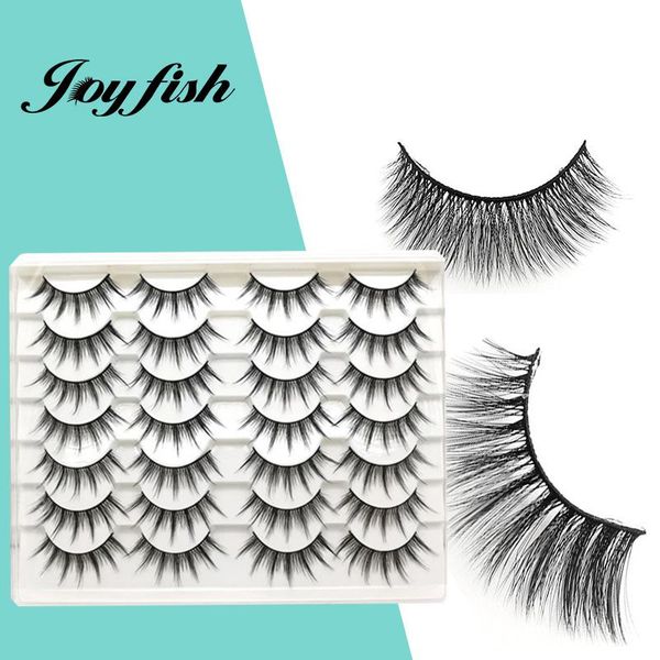 false eyelashes wholesale 14 pairs 3d mink hair natural fake eye lash extension with tray only no box professional suppliers
false eyelashes wholesale 14 pairs 3d mink hair natural fake eye lash extension with tray only no box professional suppliers