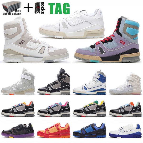 with box 508 boots mens designers shoes printing #54 black and grey calf leather man sports sneakers 408 rubber outsole runner hi-top
with box 508 boots mens designers shoes printing #54 black and grey calf leather man sports sneakers 408 rubber outsole runner hi-top
