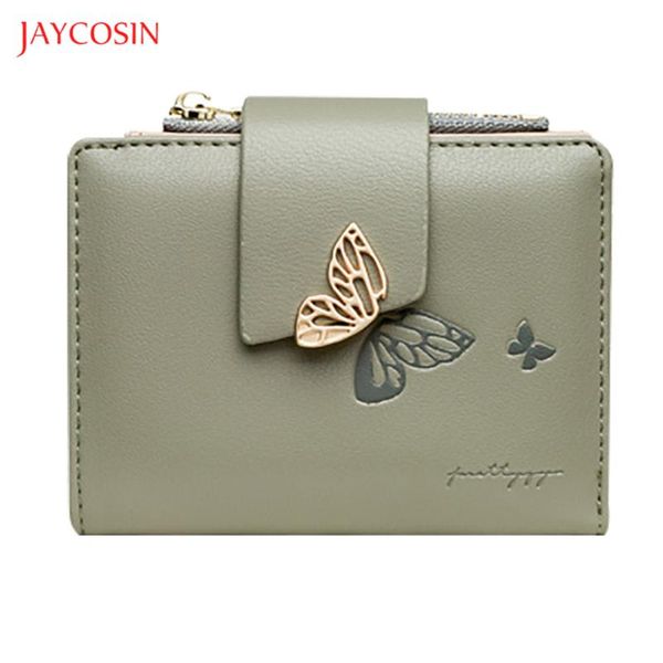 wallets jaycosin 2021 women's cards holder elegant organizer wallet gold butterfly zipper hasp coin purse women short clutch, Red;black
wallets jaycosin 2021 women's cards holder elegant organizer wallet gold butterfly zipper hasp coin purse women short clutch, Red;black