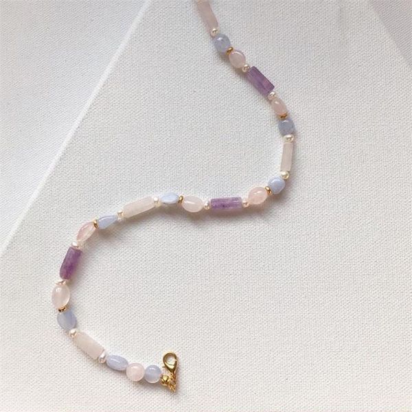 chokers 1 pc natural freshwater pearl 2021 necklace for woman vintage color stone beads choker golden beaded fashion trendy, Golden;silver
chokers 1 pc natural freshwater pearl 2021 necklace for woman vintage color stone beads choker golden beaded fashion trendy, Golden;silver