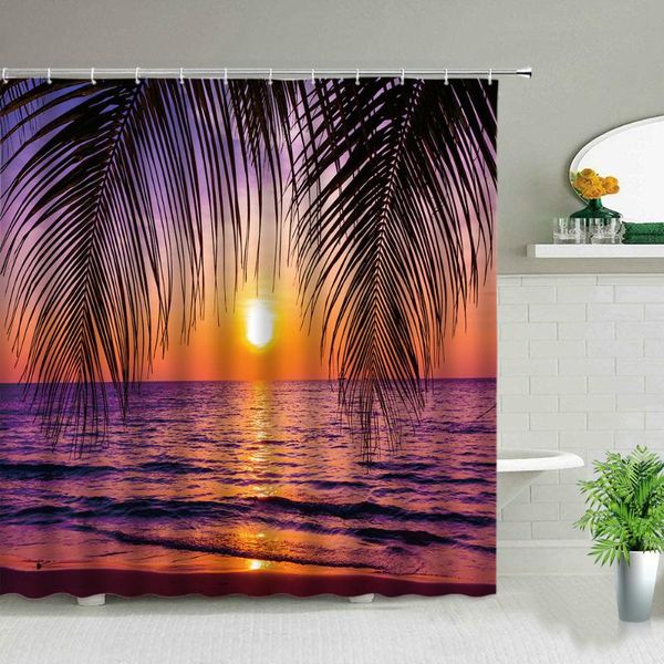 shower curtains sunny ocean beach fabric curtain bathroom sunset dusk tropical plants coconut trees bath screen decors
shower curtains sunny ocean beach fabric curtain bathroom sunset dusk tropical plants coconut trees bath screen decors