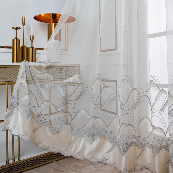 chinese style ink wash painting curtains drape panel sheer tulle home decoration for living room bedroom velvet lace voile 236#4
chinese style ink wash painting curtains drape panel sheer tulle home decoration for living room bedroom velvet lace voile 236#4