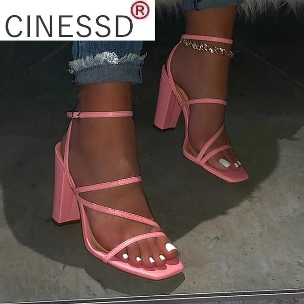 sandals pink summer comfortable and versatile open-toe high-heeled sandal casual outdoor solid color plus size shoes, Black
sandals pink summer comfortable and versatile open-toe high-heeled sandal casual outdoor solid color plus size shoes, Black