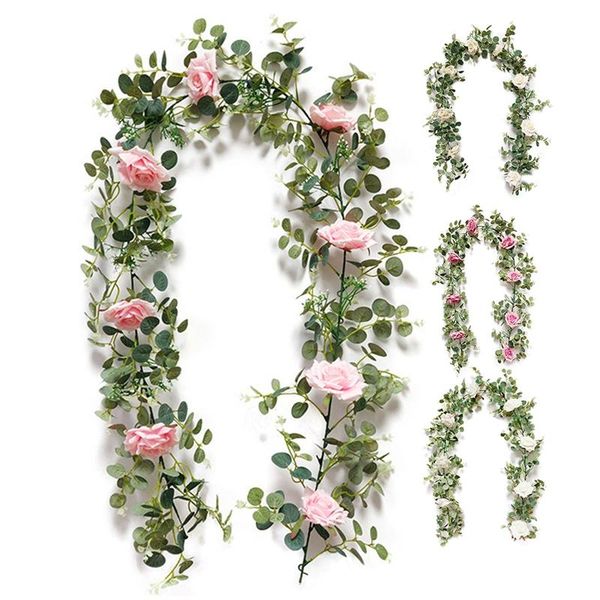 fake rose vine plants artificial flower hanging rose ivy home l office wedding party garden decor
fake rose vine plants artificial flower hanging rose ivy home l office wedding party garden decor