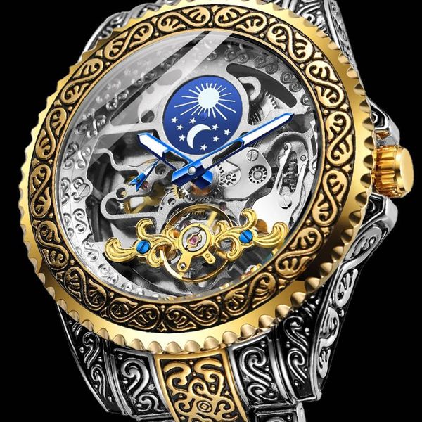 wristwatches 2021 forsining mechanical watches men automatic flying tourbillon wrist relogio masculino watch for, Slivery;brown
wristwatches 2021 forsining mechanical watches men automatic flying tourbillon wrist relogio masculino watch for, Slivery;brown