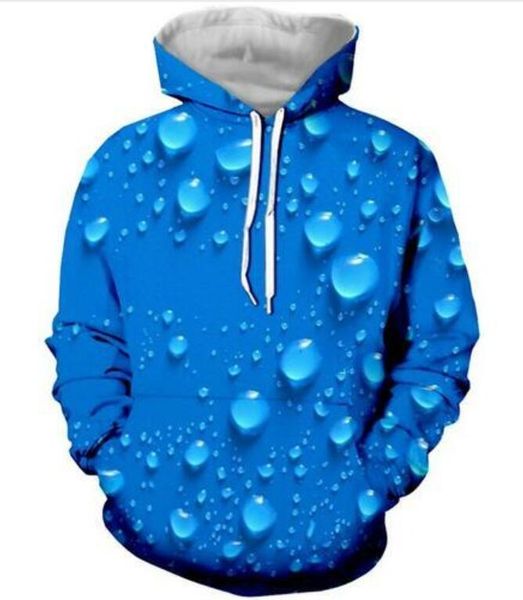 release new fashion man women designer perfect harajuku style raindrop 3d print long sleeve pocket hoodies casual sportswear, Black
release new fashion man women designer perfect harajuku style raindrop 3d print long sleeve pocket hoodies casual sportswear, Black