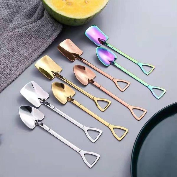 spoons coffee spoon cutlery set stainless steel retro iron shovel ice cream scoop creative tea-spoon fashion tableware
spoons coffee spoon cutlery set stainless steel retro iron shovel ice cream scoop creative tea-spoon fashion tableware