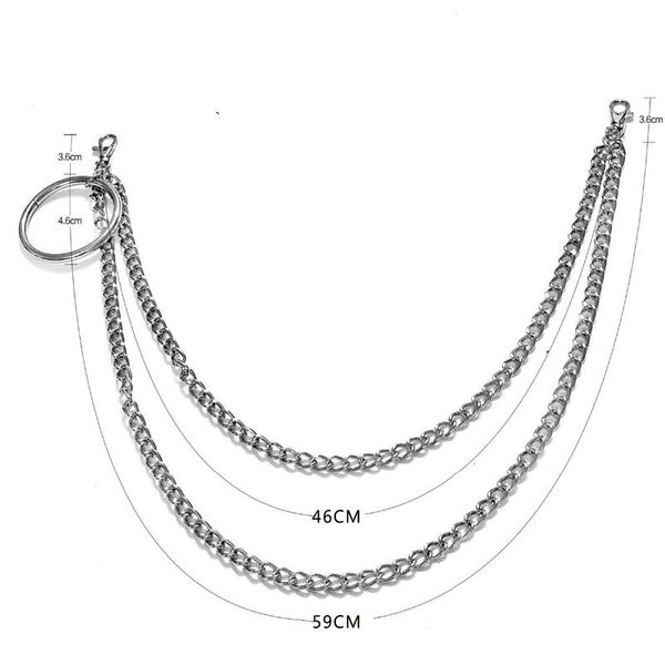 street big ring pendant key chain rock punk trousers hipster key chains pant jean keychain hiphop portachiavi kpop acc qyllrn, Silver
street big ring pendant key chain rock punk trousers hipster key chains pant jean keychain hiphop portachiavi kpop acc qyllrn, Silver