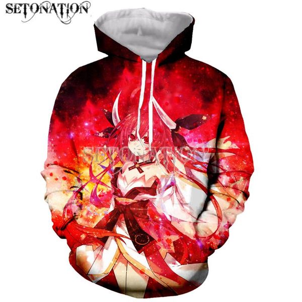 men's hoodies & sweatshirts date a live funny fashion long sleeves 3d print zipper/hoodies/sweatshirts/jacket/men/women drop, Black
men's hoodies & sweatshirts date a live funny fashion long sleeves 3d print zipper/hoodies/sweatshirts/jacket/men/women drop, Black