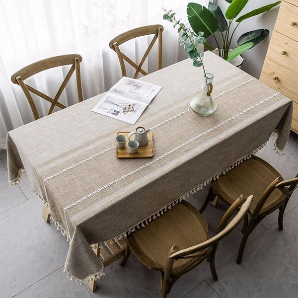 table cloth tablecloth on the cotton decoration rectangular cover linen home party el banquet washable with tassels cloths
table cloth tablecloth on the cotton decoration rectangular cover linen home party el banquet washable with tassels cloths