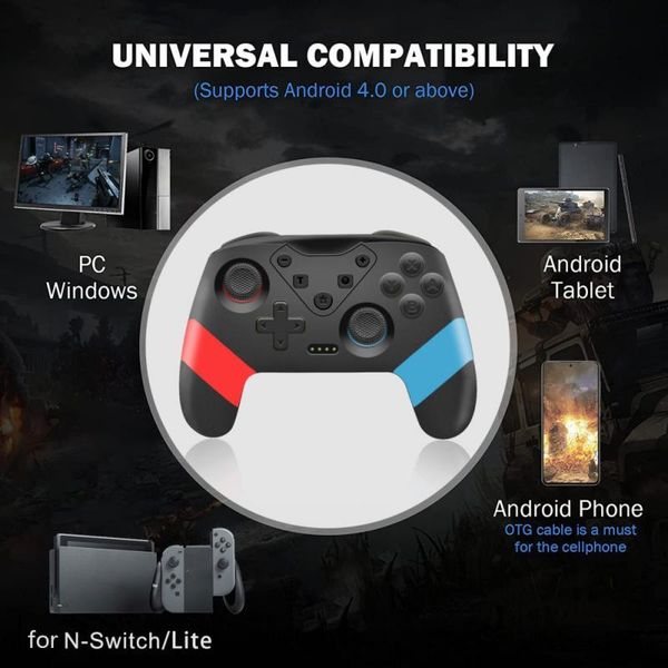 game controllers & joysticks wireless switch controller with nfc and wake function bluetooth-compatible gamepad for switch/lite joys
game controllers & joysticks wireless switch controller with nfc and wake function bluetooth-compatible gamepad for switch/lite joys