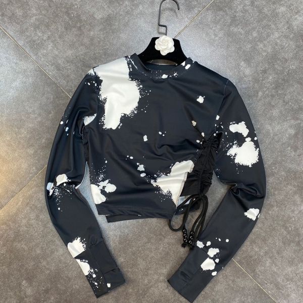 2021 spring new arrival long sleeve short round collar camouflage cord t-shirt 0vgs, White
2021 spring new arrival long sleeve short round collar camouflage cord t-shirt 0vgs, White