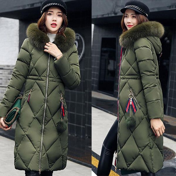 women's jackets warm thick padded jacket women winter fashion hooded coat, Black;brown
women's jackets warm thick padded jacket women winter fashion hooded coat, Black;brown