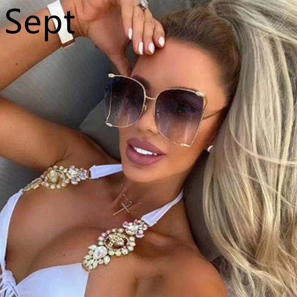 sunglasses sept women fashion big frame gradient lens sun glasses oversized female pearls eyewear uv400, White;black
sunglasses sept women fashion big frame gradient lens sun glasses oversized female pearls eyewear uv400, White;black