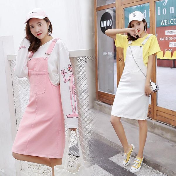 women's jumpsuits & rompers 5 colors s-xl summer skirt women denim suspender jeans casual shoulder-straps front pocket overall skirts (, Black;white
women's jumpsuits & rompers 5 colors s-xl summer skirt women denim suspender jeans casual shoulder-straps front pocket overall skirts (, Black;white