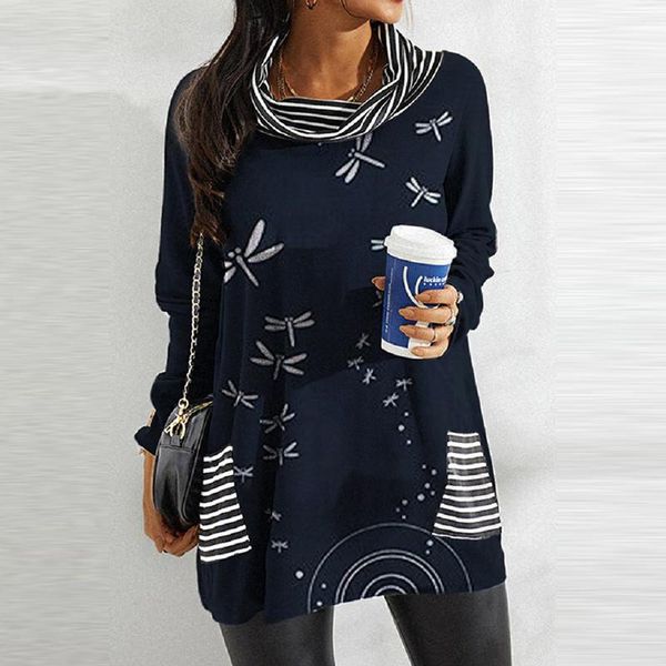 women's blouses & shirts pile collar spliced women long sleeve blosue female casual loose retro print stripe streetwear spring autumn p, White
women's blouses & shirts pile collar spliced women long sleeve blosue female casual loose retro print stripe streetwear spring autumn p, White