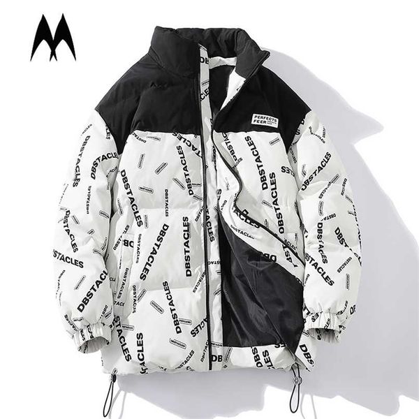 street hip hop coat men winter thick parka jacket harajuku print jackets fashion warm parkas mens outwear streetwear 211129, Black
street hip hop coat men winter thick parka jacket harajuku print jackets fashion warm parkas mens outwear streetwear 211129, Black