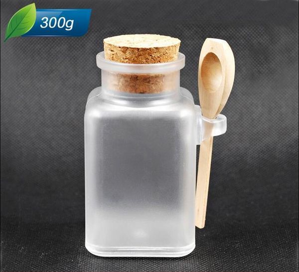 300g/ml frosted plastic empty quadrate bottle with wood lid bath salt smalls powder empty cosmetic containers
300g/ml frosted plastic empty quadrate bottle with wood lid bath salt smalls powder empty cosmetic containers