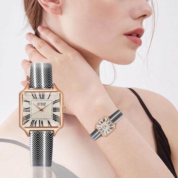 wristwatches simple quartz watch for women stripe candy leather belt clock roman numerals ladies' small dial gifts drop ship, Slivery;brown
wristwatches simple quartz watch for women stripe candy leather belt clock roman numerals ladies' small dial gifts drop ship, Slivery;brown