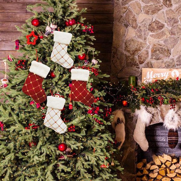 christmas decorations small red golden sequins stocking for kid's gift bags white plush fur candy bag xms stockings socks hanging home
christmas decorations small red golden sequins stocking for kid's gift bags white plush fur candy bag xms stockings socks hanging home