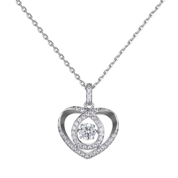 jure fashionable s925 sterling silver pendants rotatable zirconia glitter pendant heart necklace 18 inch
jure fashionable s925 sterling silver pendants rotatable zirconia glitter pendant heart necklace 18 inch